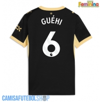 Camisa de time de futebol Manchester City Marc Guehi #6 Replicas 2º Equipamento Feminina 2026-27 Manga Curta